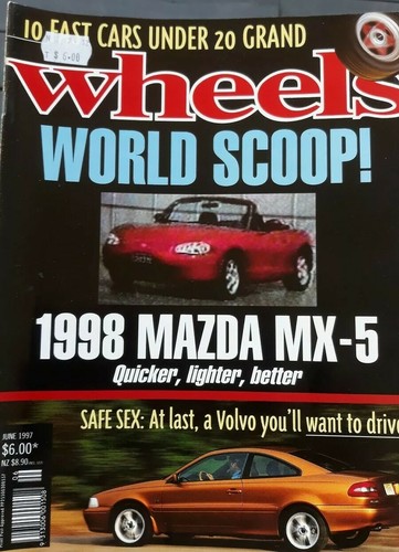 Wheels car magazine - magazine, june