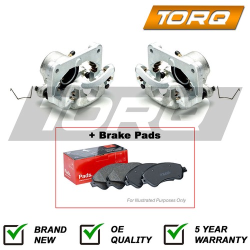 Brake calipers pads front - +,