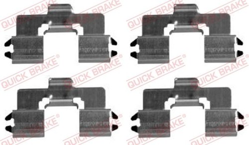 Fits quick brake 109 1666 - fits,