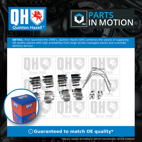 Brake pad fitting kit fits - brake,