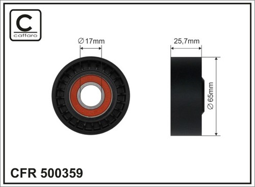 500359 caffaro tensioner - caffaro,